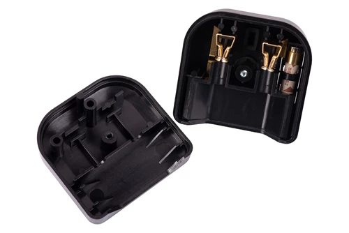Lucide CONVERTOR PLUG - Prise 3-pin - 8A - Noir - détail 1